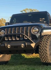 Motobilt Front Bumper w/ Stinger/Skid Plate The Hammer Series Jeep Wrangler JL | Gladiator 2018-2020                                     - MB1090F-S-1094 - Image 7