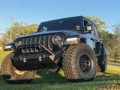 Motobilt Front Bumper w/ Stinger/Skid Plate The Hammer Series Jeep Wrangler JL | Gladiator 2018-2020 - MB1090F-S-1094
