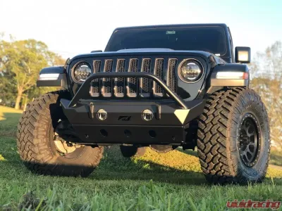 Motobilt Front Bumper w/ Stinger/Skid Plate The Hammer Series Jeep Wrangler JL | Gladiator 2018-2020 - MB1090F-S-1094