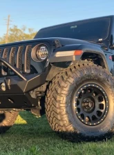 Motobilt Front Bumper w/ Stinger/Skid Plate The Hammer Series Jeep Wrangler JL | Gladiator 2018-2020                                     - MB1090F-S-1094 - Image 10