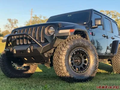 Motobilt Front Bumper w/ Stinger/Skid Plate The Hammer Series Jeep Wrangler JL | Gladiator 2018-2020 - MB1090F-S-1094