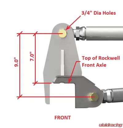 Motobilt Rockwell Link Plates Front Upper - MB2125