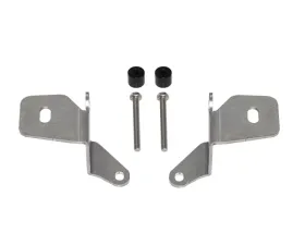 Motobilt A-Pillar Cube Mount Raw Steel Jeep Wrangler JL | Gladiator JT 2018-2020