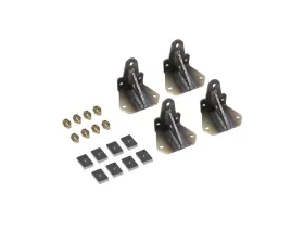 Motobilt Trail Rail Brackets for Cargo Rack Jeep Wrangler JK | JL Gladiator 2007-2020