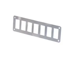 Motobilt 7 Hole Aluminum Switch Panel 9 x 2.5 Inch