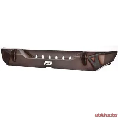 Motobilt Rear Stubby Bumper Bare Steel Jeep Wrangler JK 2007-2018 - MB1010