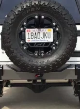 Motobilt Rear Stubby Bumper Bare Steel Jeep Wrangler JK 2007-2018                                     - MB1010 - Image 16