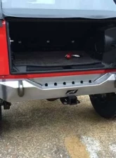 Motobilt Rear Stubby Bumper Bare Steel Jeep Wrangler JK 2007-2018                                     - MB1010 - Image 8
