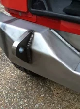 Motobilt Rear Stubby Bumper Bare Steel Jeep Wrangler JK 2007-2018                                     - MB1010 - Image 9