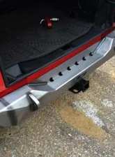 Motobilt Rear Stubby Bumper Bare Steel Jeep Wrangler JK 2007-2018                                     - MB1010 - Image 10