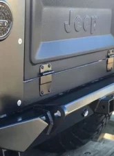 Motobilt Rear Rock Crawler Bumper Bare Steel Jeep Wrangler CJ | YJ | TJ 1976-2006                                     - MB1024 - Image 6