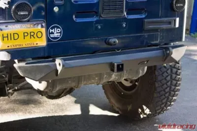 Motobilt Rear Rock Crawler Bumper Bare Steel Jeep Wrangler CJ | YJ | TJ 1976-2006 - MB1024