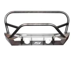Motobilt Front Bumper w/ Stinger and Grill Hoop (The Hammer Series Bare Steel) Jeep Wrangler JK 2007-2018