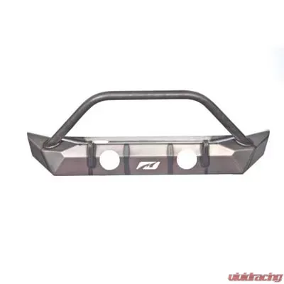 Motobilt Bumper w/ Stinger The Hammer Series Bare Steel Jeep Wrangler JK 2007-2018 - MB1025F-S