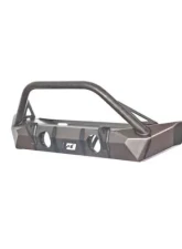 Motobilt Bumper w/ Stinger The Hammer Series Bare Steel Jeep Wrangler JK 2007-2018                                     - MB1025F-S - Image 2