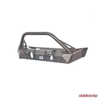 Motobilt Bumper w/ Stinger The Hammer Series Bare Steel Jeep Wrangler JK 2007-2018 - MB1025F-S