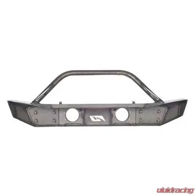 Motobilt Bumper w/ Stinger The Hammer Series Bare Steel Jeep Wrangler JK 2007-2018 - MB1025F-S