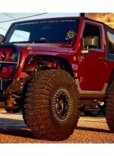Motobilt Rocker Armor 2 Door Jeep Wrangler JK 2007-2018                                     - MB1033 - Image 4
