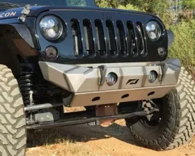 Motobilt Front Bumper Skid Plate The Hammer Jeep Wrangler JK 2007-2018