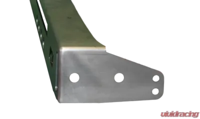 Motobilt Micro Rear Bumper w/ Light Bar Cut Out Bare Steel Jeep Wrangler JK 2007-2018 - MB1039