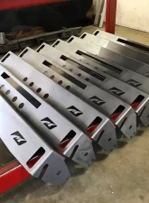 Motobilt Micro Rear Bumper w/ Light Bar Cut Out Bare Steel Jeep Wrangler JK 2007-2018                                     - MB1039 - Image 5