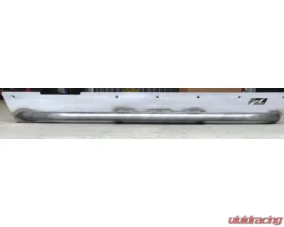 Motobilt Rocker Guards For Competition Corners w/ Step Bare Steel Jeep Wrangler YJ 1987-1995 - MB1043-S