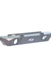 Motobilt Front Bumper w/ Fogs Hatchet Series Bare Steel Jeep Wrangler JK 2007-2018                                     - MB1048F - Image 3