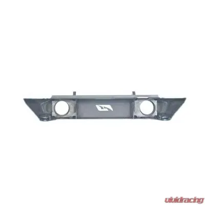 Motobilt Front Bumper w/ Fogs Hatchet Series Bare Steel Jeep Wrangler JK 2007-2018 - MB1048F