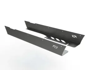 Motobilt Rocker Guards For Comp and Stretch Cut Corners Bare Steel Jeep Wrangler TJ 1997-2006