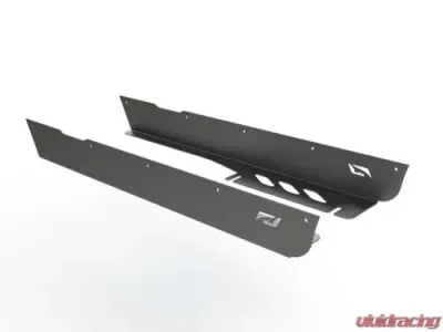 Motobilt Full Length Rocker Guards Bare Steel Jeep Wrangler TJ 1997-2006 - MB1056