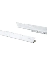 Motobilt Rocker Guards Between Factory Flares Bare Steel Jeep Wrangler LJ | TJ Unlimited 2004-2006                                     - MB1060 - Image 3