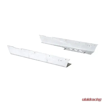 Motobilt Rocker Guards Between Factory Flares Bare Steel Jeep Wrangler LJ | TJ Unlimited 2004-2006 - MB1060