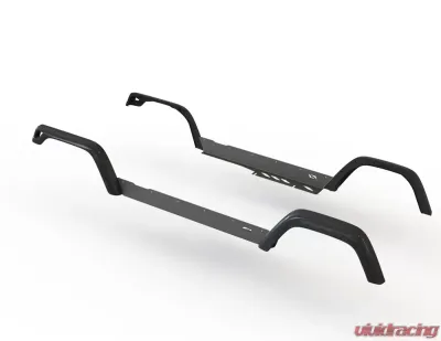 Motobilt Rocker Guards Between Factory Flares Bare Steel Jeep Wrangler LJ | TJ Unlimited 2004-2006 - MB1060