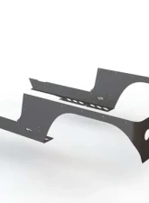 Motobilt Competition Cut Corners Bare Steel Pair Jeep Wrangler TJ Unlimited 2004-2006                                     - MB1061 - Image 2