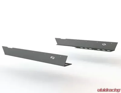 Motobilt Rocker Guards for Comp Cut Corners Bare Steel Jeep Wrangler LJ | TJ Unlimited 2004-2006 - MB1062