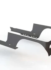 Motobilt Rocker Guards for Comp Cut Corners Bare Steel Jeep Wrangler LJ | TJ Unlimited 2004-2006                                     - MB1062 - Image 2