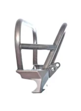 Motobilt Front Bumper w/ Grill Hoop and Stinger Bare Steel Jeep Wrangler YJ | TJ | LJ 1987-2006                                     - MB1069-L - Image 4