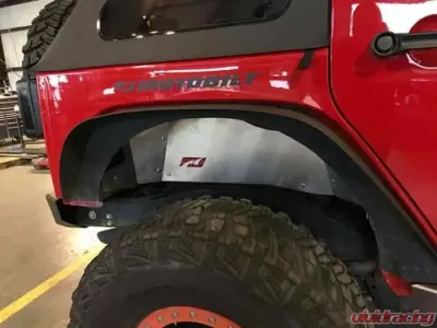 Motobilt Rear Inner Fenders Aluminum Jeep Wrangler JK 2007-2018 - MB1071