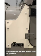 Motobilt Aluminum Body Tub Armor Jeep Wrangler TJ 1997-2006                                     - MB1074-AL - Image 2
