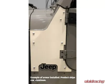 Motobilt Aluminum Body Tub Armor Jeep Wrangler TJ 1997-2006 - MB1074-AL
