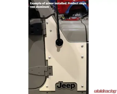 Motobilt Aluminum Body Tub Armor Jeep Wrangler TJ 1997-2006 - MB1074-AL