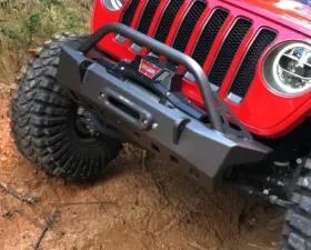 Motobilt Front Bumper w/ Bull Bar Crusher Jeep Wrangler JL | Gladiator 2018-2022