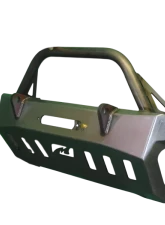 Motobilt Front Bumper w/ Bull Bar Crusher Jeep Wrangler JL | Gladiator 2018-2022                                     - MB1078-B - Image 2