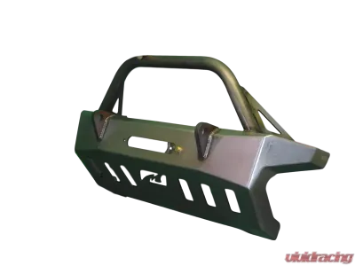 Motobilt Front Bumper w/ Bull Bar Crusher Jeep Wrangler JL | Gladiator 2018-2022 - MB1078-B