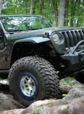 Motobilt Front Bumper w/ Bull Bar Crusher Jeep Wrangler JL | Gladiator 2018-2022                                     - MB1078-B - Image 8