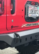 Motobilt Rear Bumper Crusher No Spare Jeep Wrangler JL 2018-2022                                     - MB1079 - Image 2