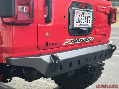 Motobilt Rear Bumper Crusher No Spare Jeep Wrangler JL 2018-2022 - MB1079