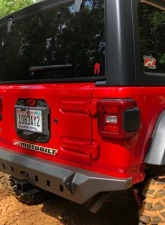 Motobilt Rear Bumper Crusher No Spare Jeep Wrangler JL 2018-2022                                     - MB1079 - Image 7