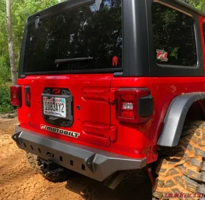 Motobilt Rear Bumper Crusher No Spare Jeep Wrangler JL 2018-2022 - MB1079