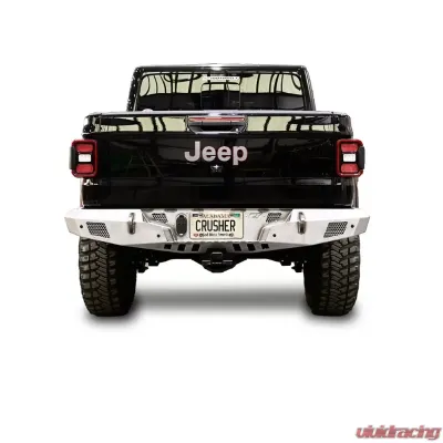 Motobilt JT Gladiator Crusher Rear Bumper w/ Gladiator Rear Bumper Corner Frame Mounts - MB1110-MB1111